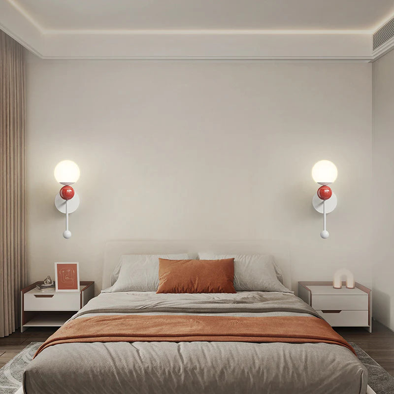 Valentina Moderno LED Lámpara de Pared Metal Dormitorio Pasillo Salón