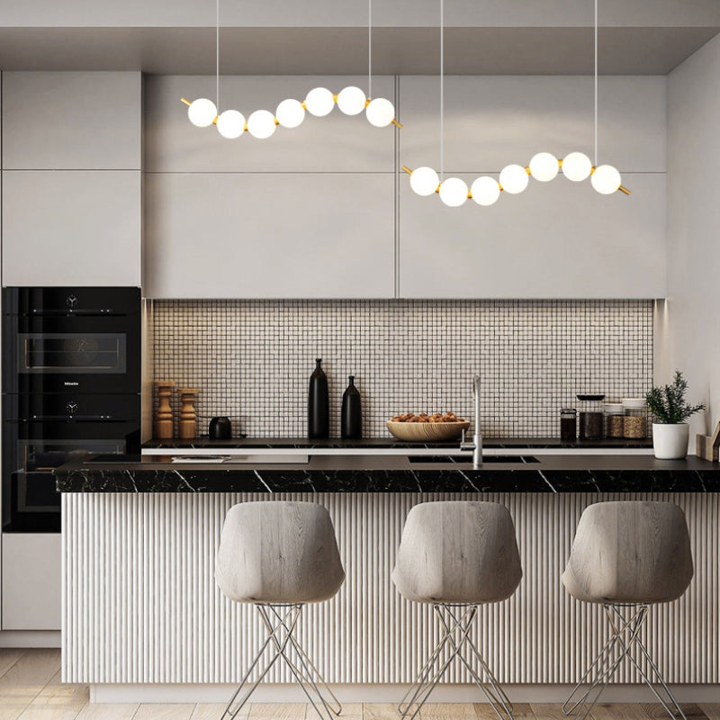 Arisha Moda Lámpara Colgante Metal/Acrílico Salón/Cocina