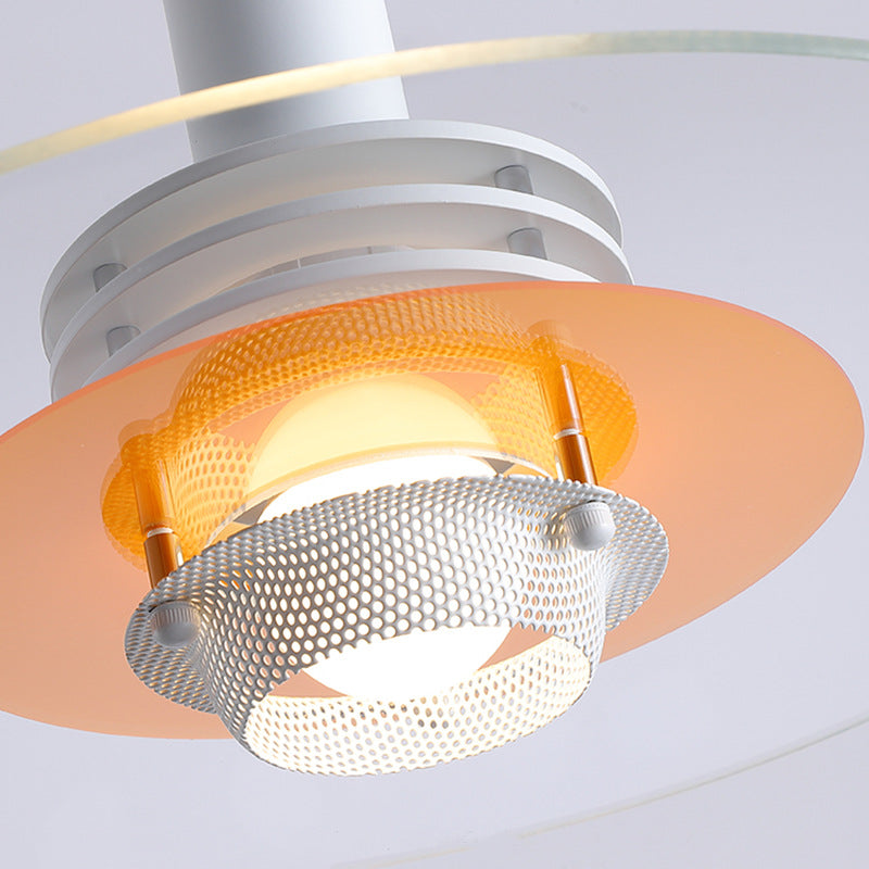 Valentina Minimalista LED Lámpara colgante Metal/Vidrio/Acrílico Dormitorio