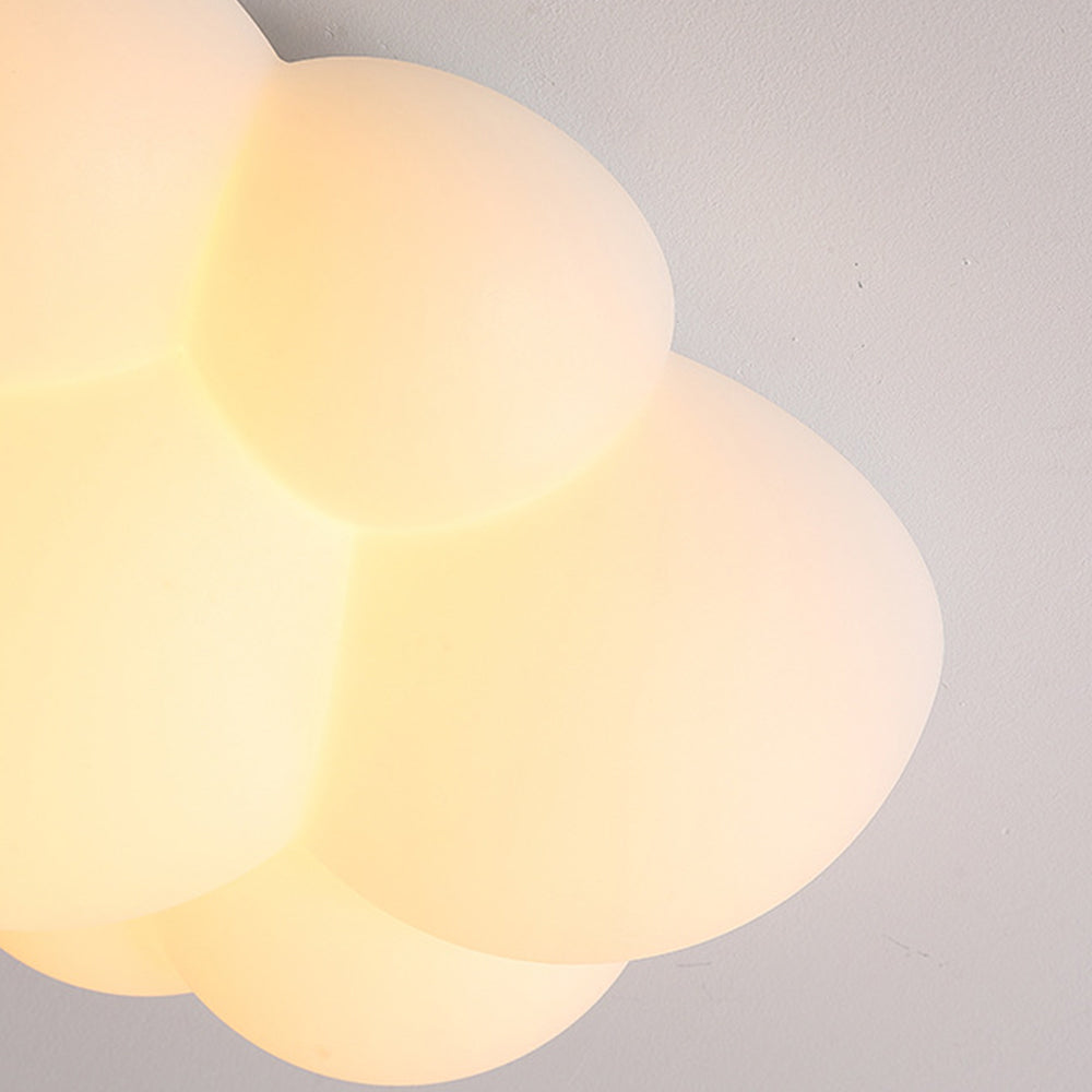 Aria Nórdico LED Nube Plafón Lámpara de Techo Resina Dormitorio
