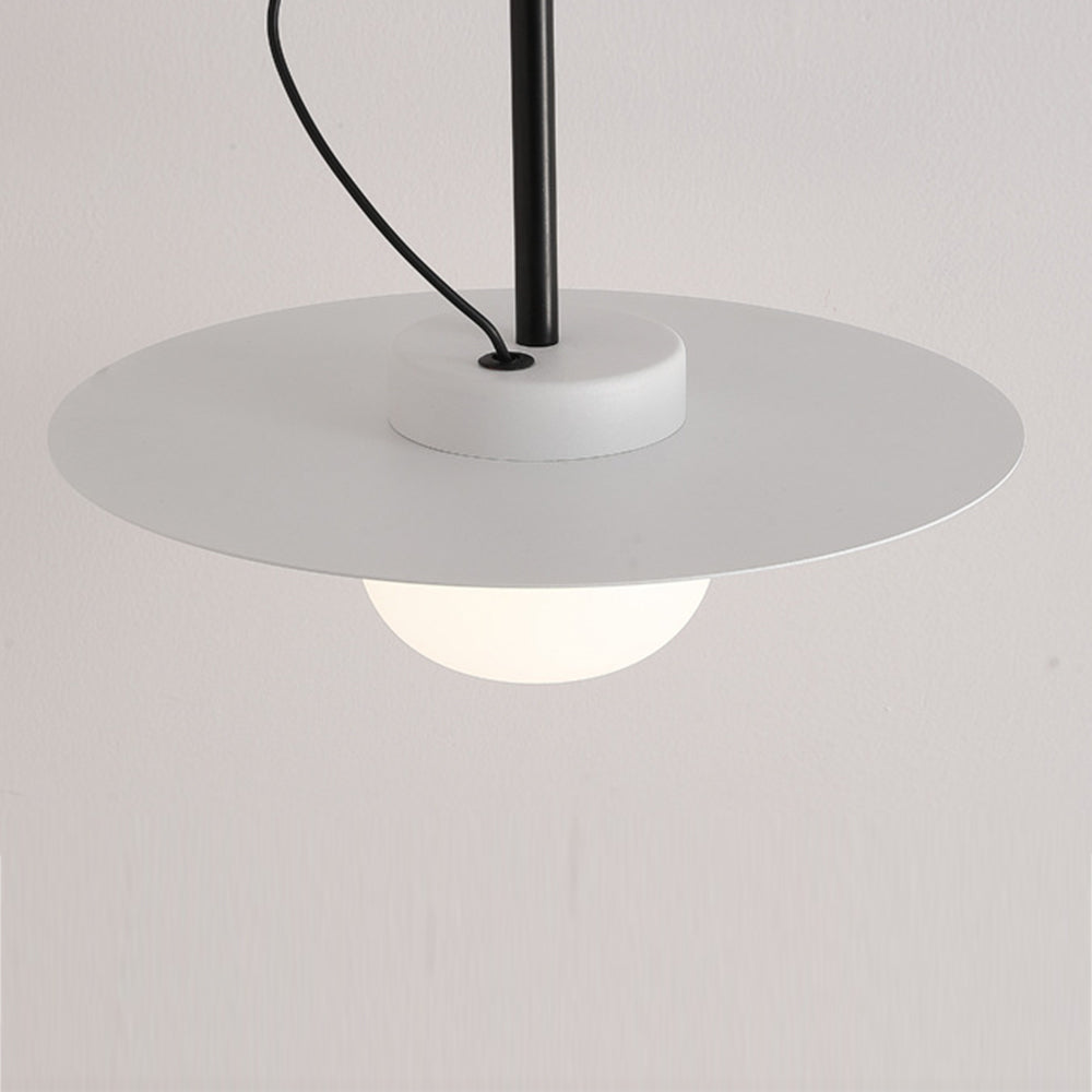 Arisha Minimalista Lámpara Colgante Metal Vidrio Comedor Estudio