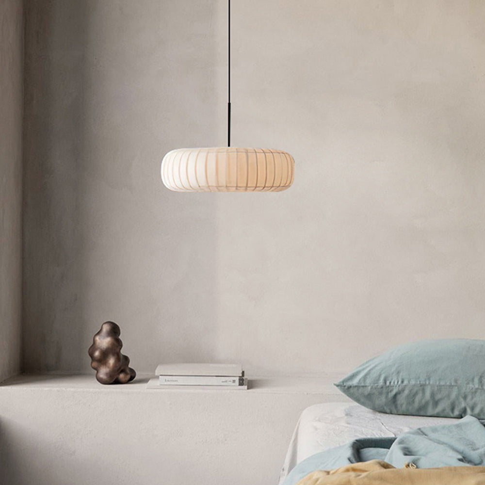 Ritta Creativo Redondo Lámpara Colgante Tejido Salón Comedor Pasillo