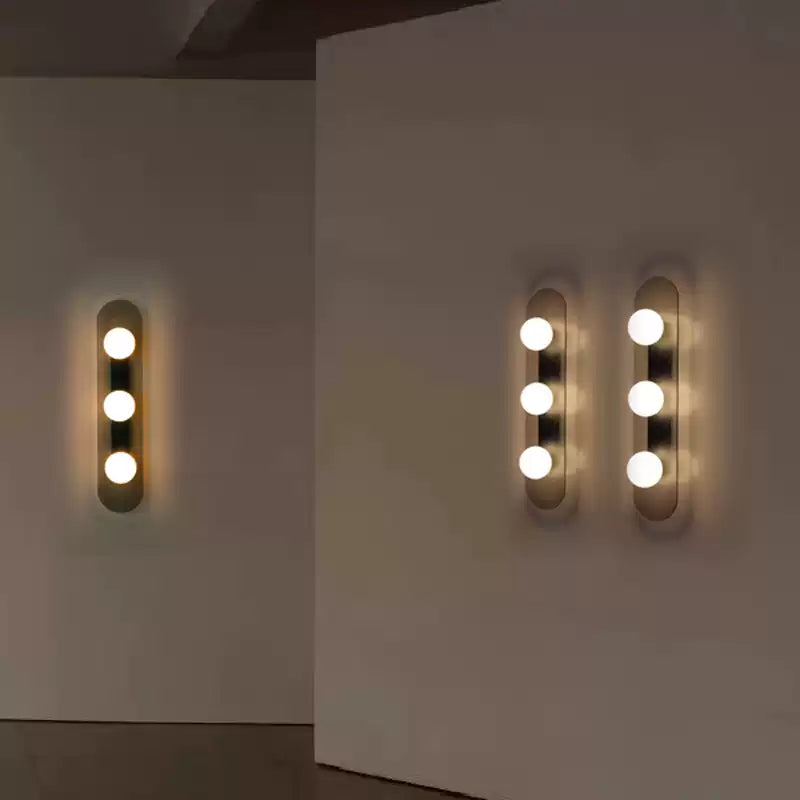 Lustra Aplique de pared Discos Modulares Patrón Lineal