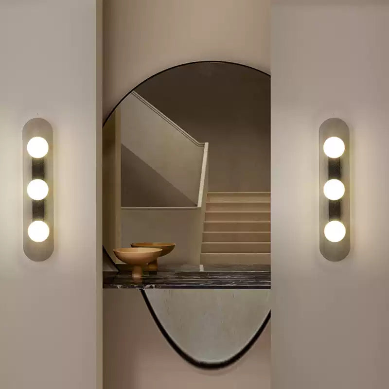 Lustra Aplique de pared Discos Modulares Patrón Lineal