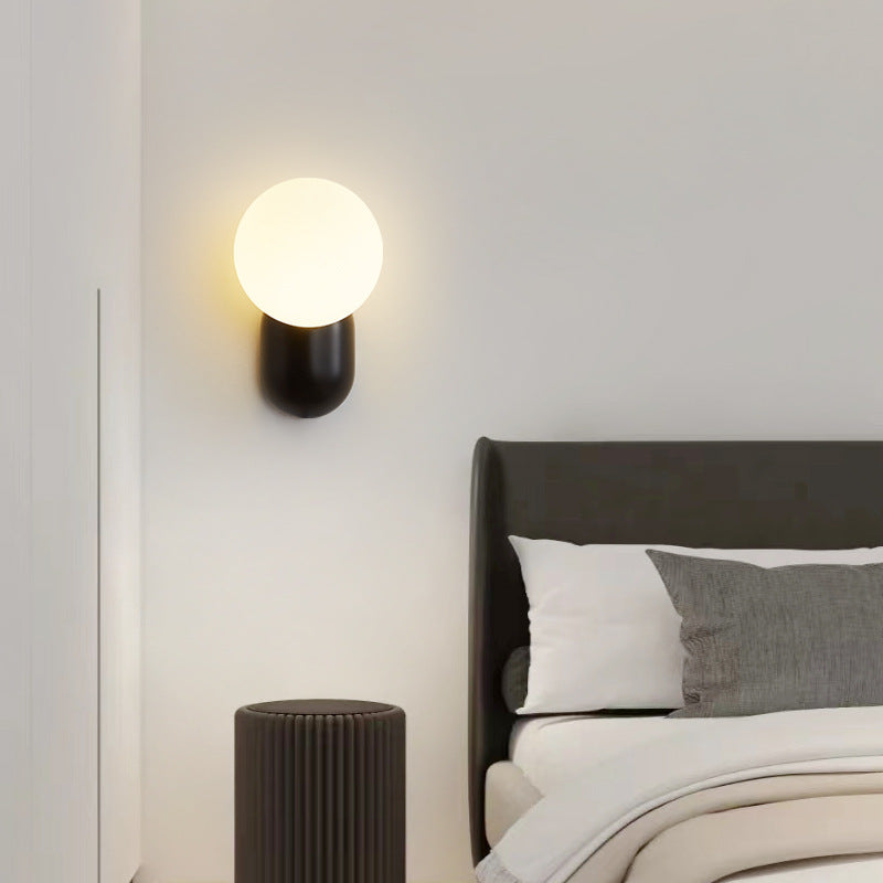 Valentina Moderno LED Lámpara de Pared Vidrio Resina Dormitorio