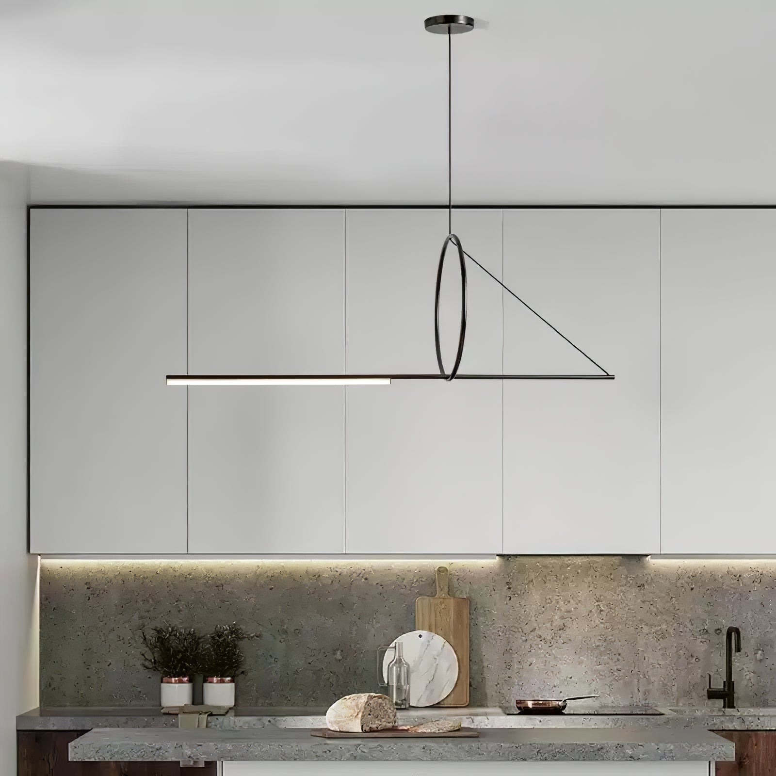 Cercle Trait Pendant Light - Letslighting
