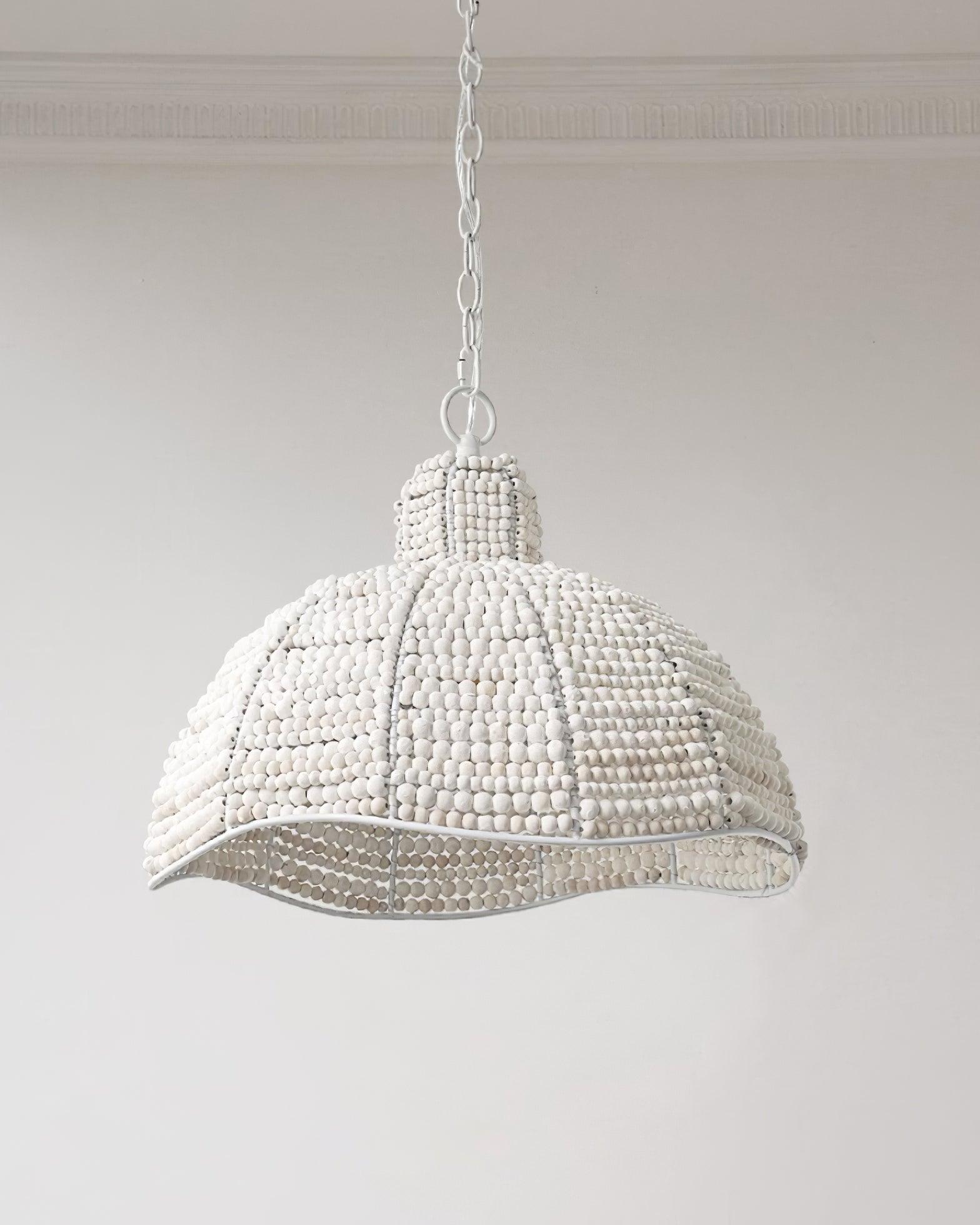 Obispo Wood Beads Pendant Lamp - Letslighting