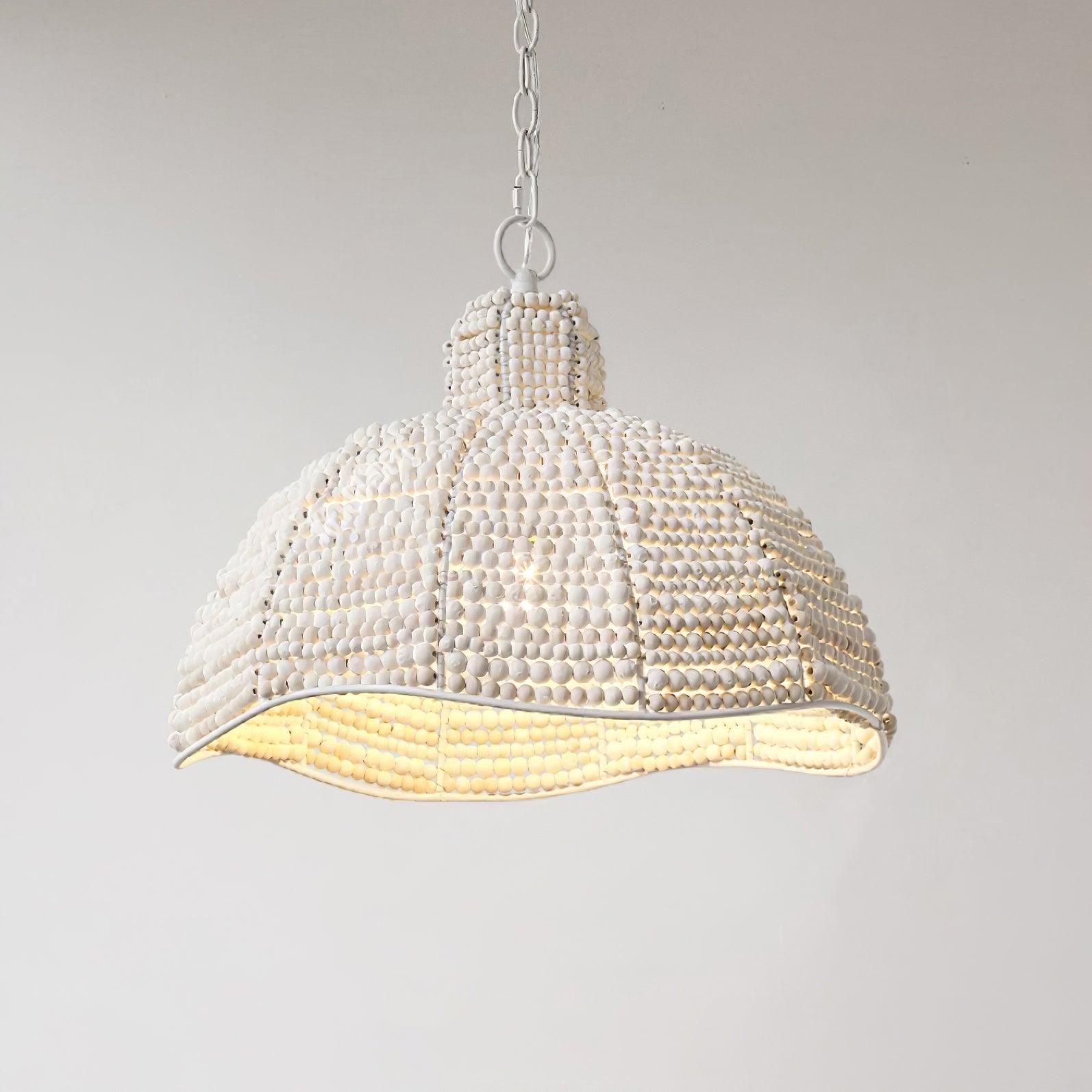 Obispo Wood Beads Pendant Lamp - Letslighting