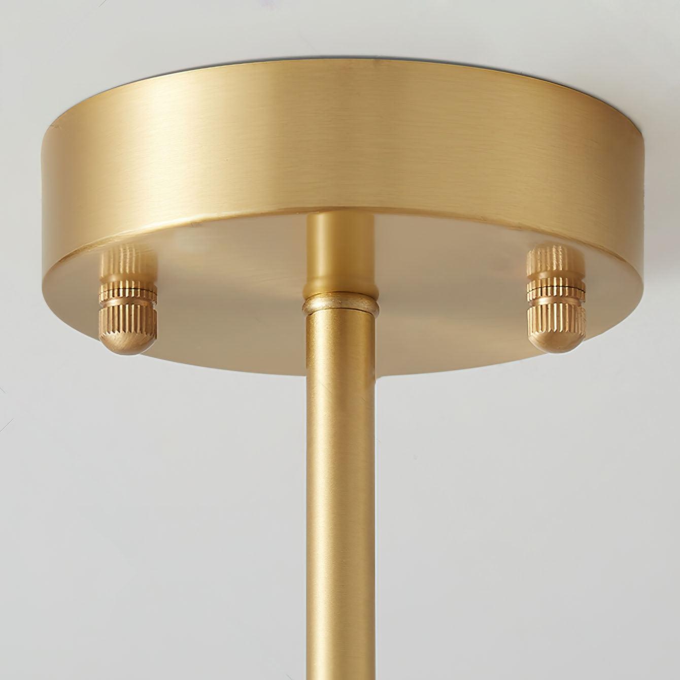 Octagonal Glass Bowl Chandelier - Letslighting