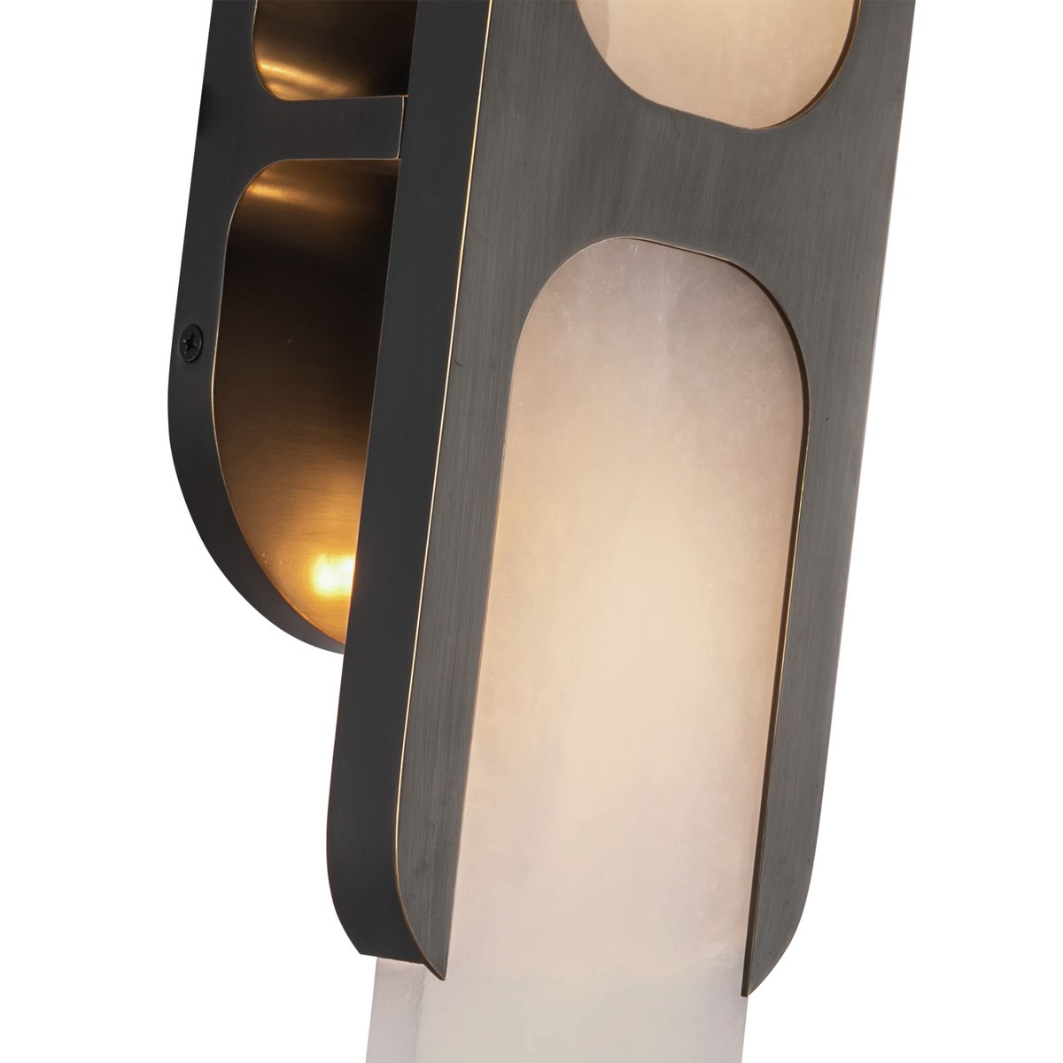 Ulthaora Double Globe Alabaster Wall Light - Letslighting