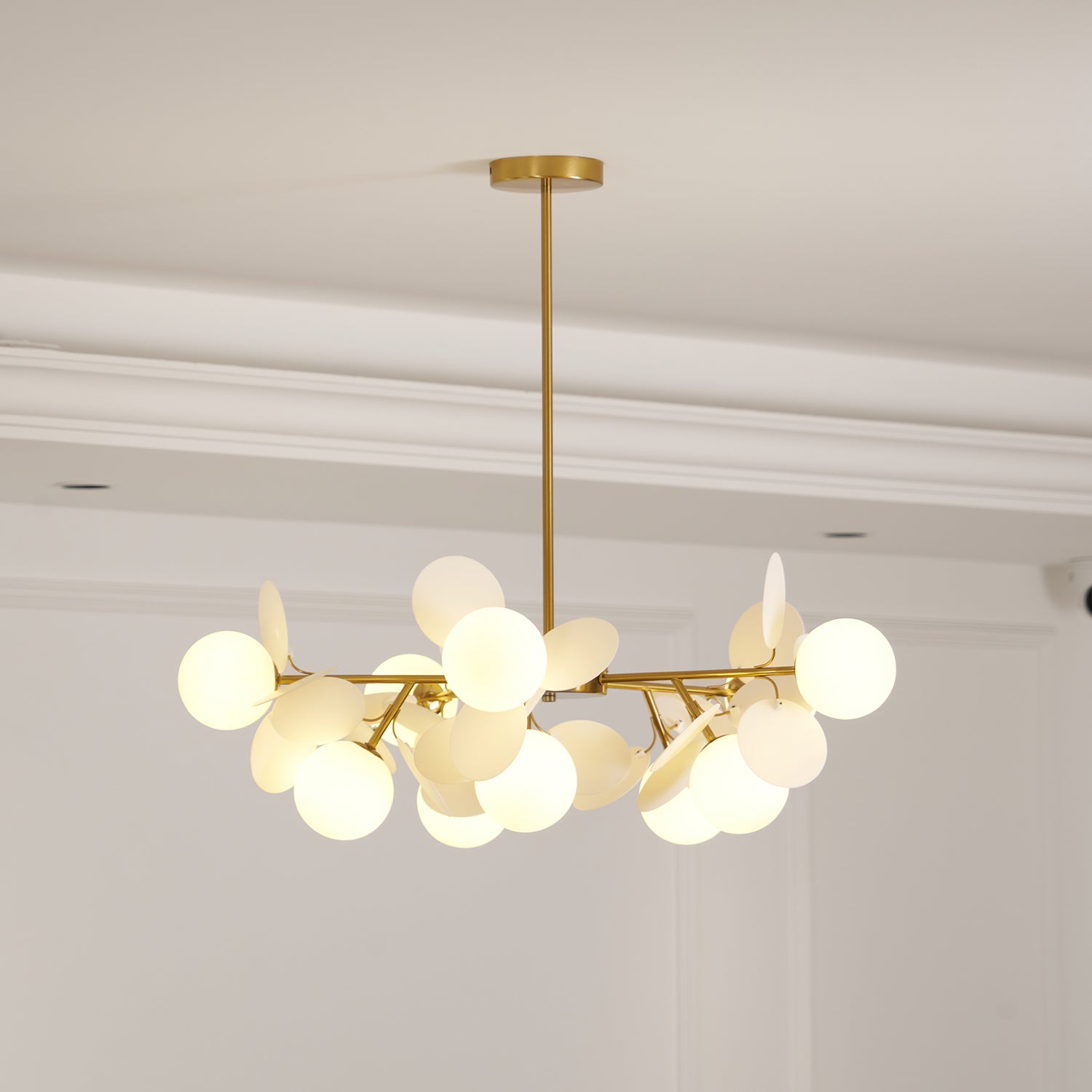 Off White Tree Chandelier - Letslighting