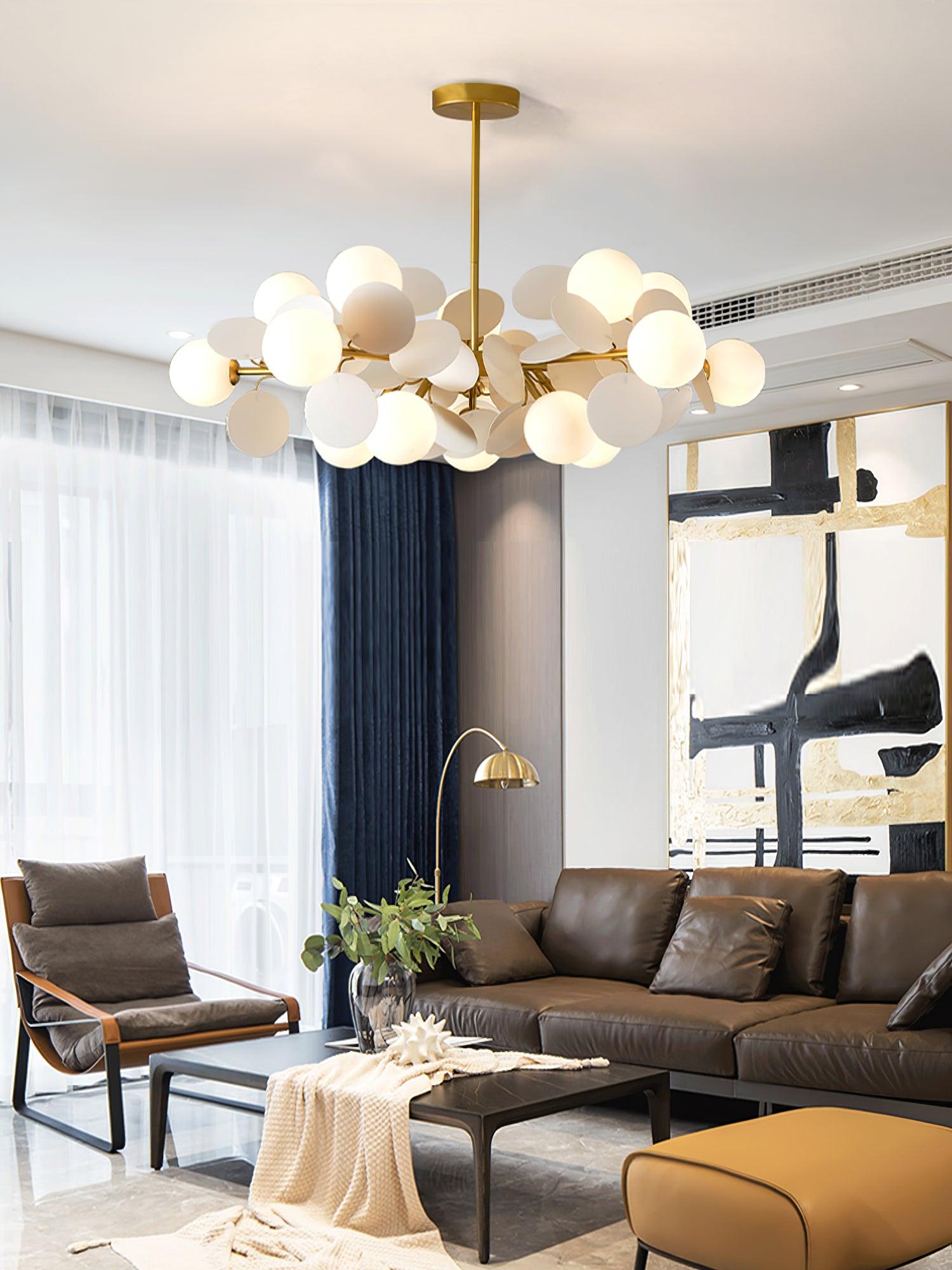 Off White Tree Chandelier - Letslighting