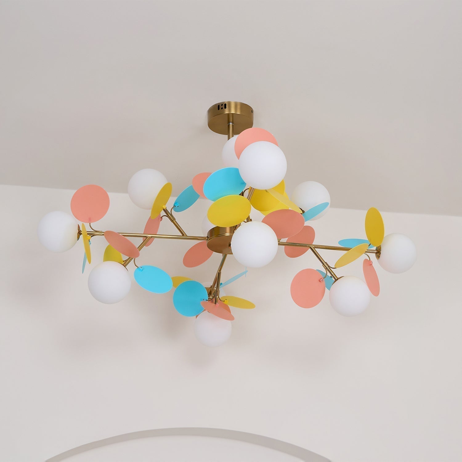 Off White Tree Chandelier - Letslighting
