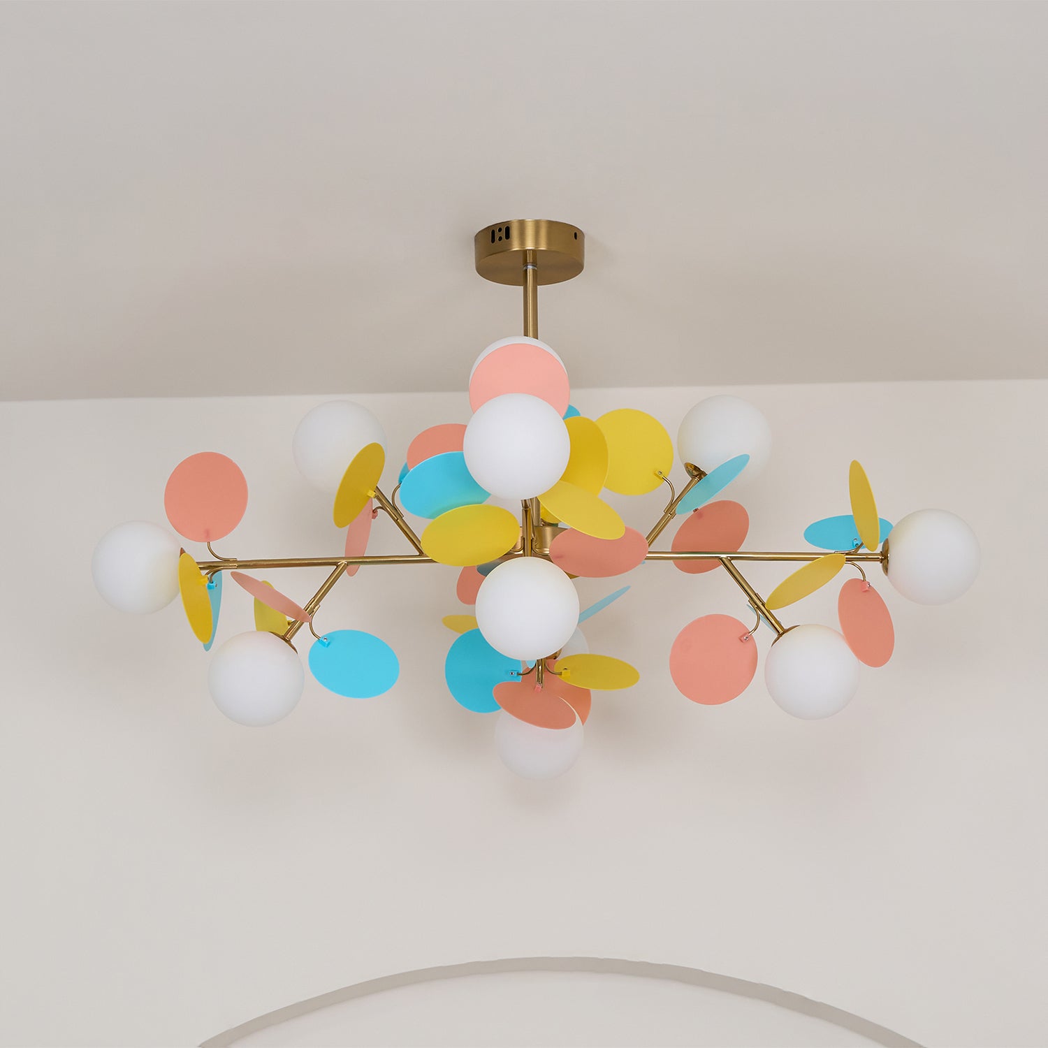 Off White Tree Chandelier - Letslighting