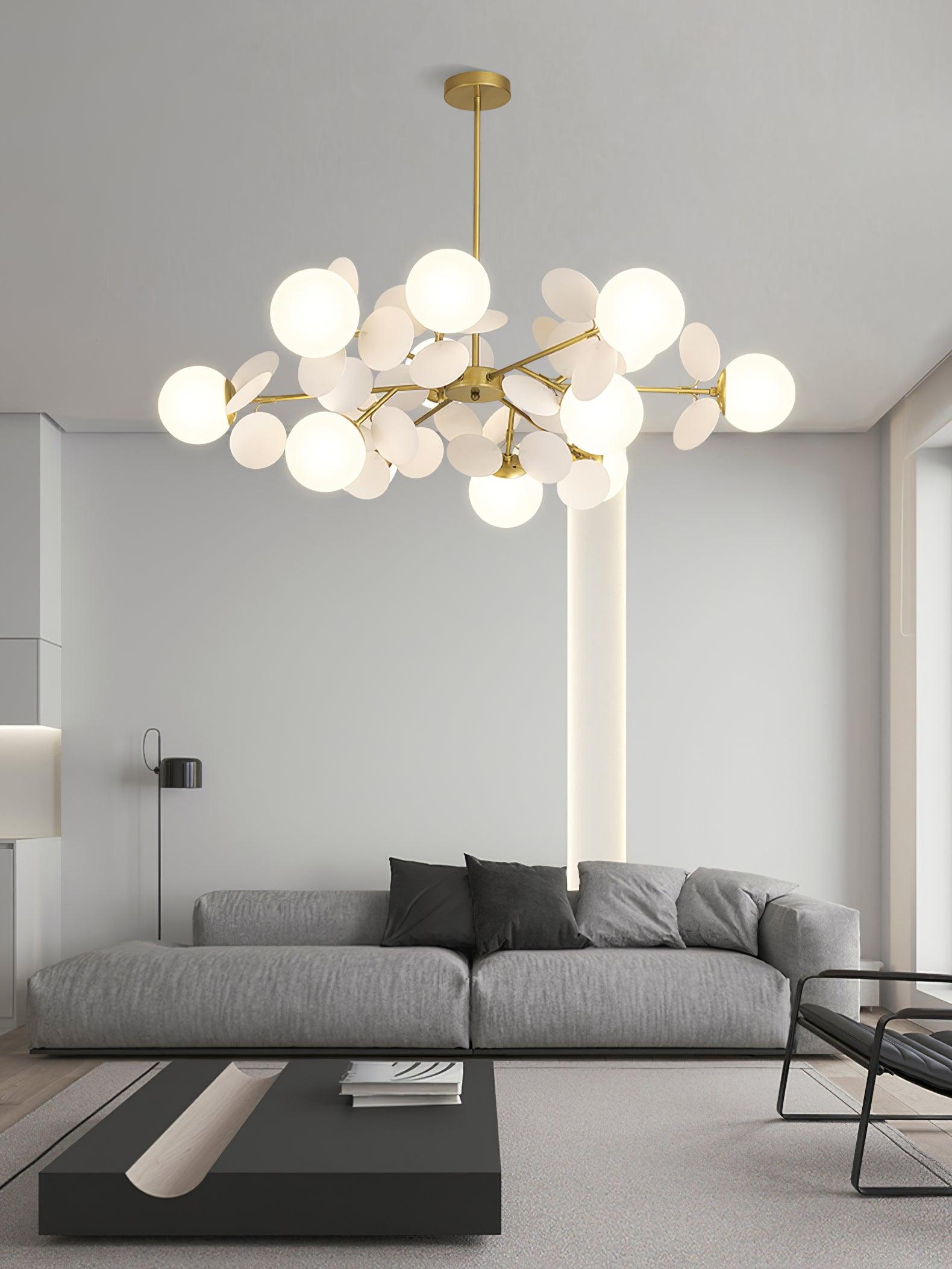 Off White Tree Chandelier - Letslighting