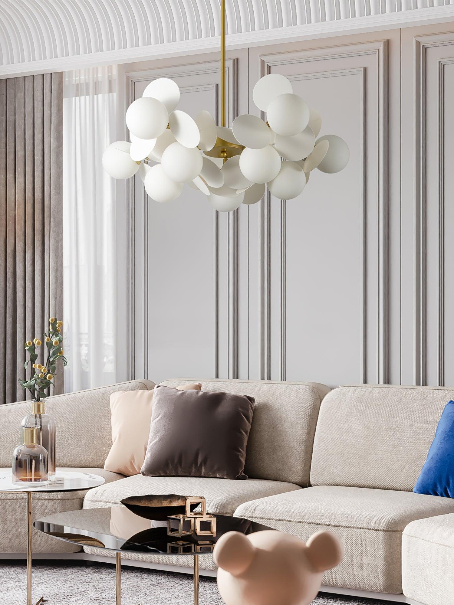 Off White Tree Chandelier - Letslighting