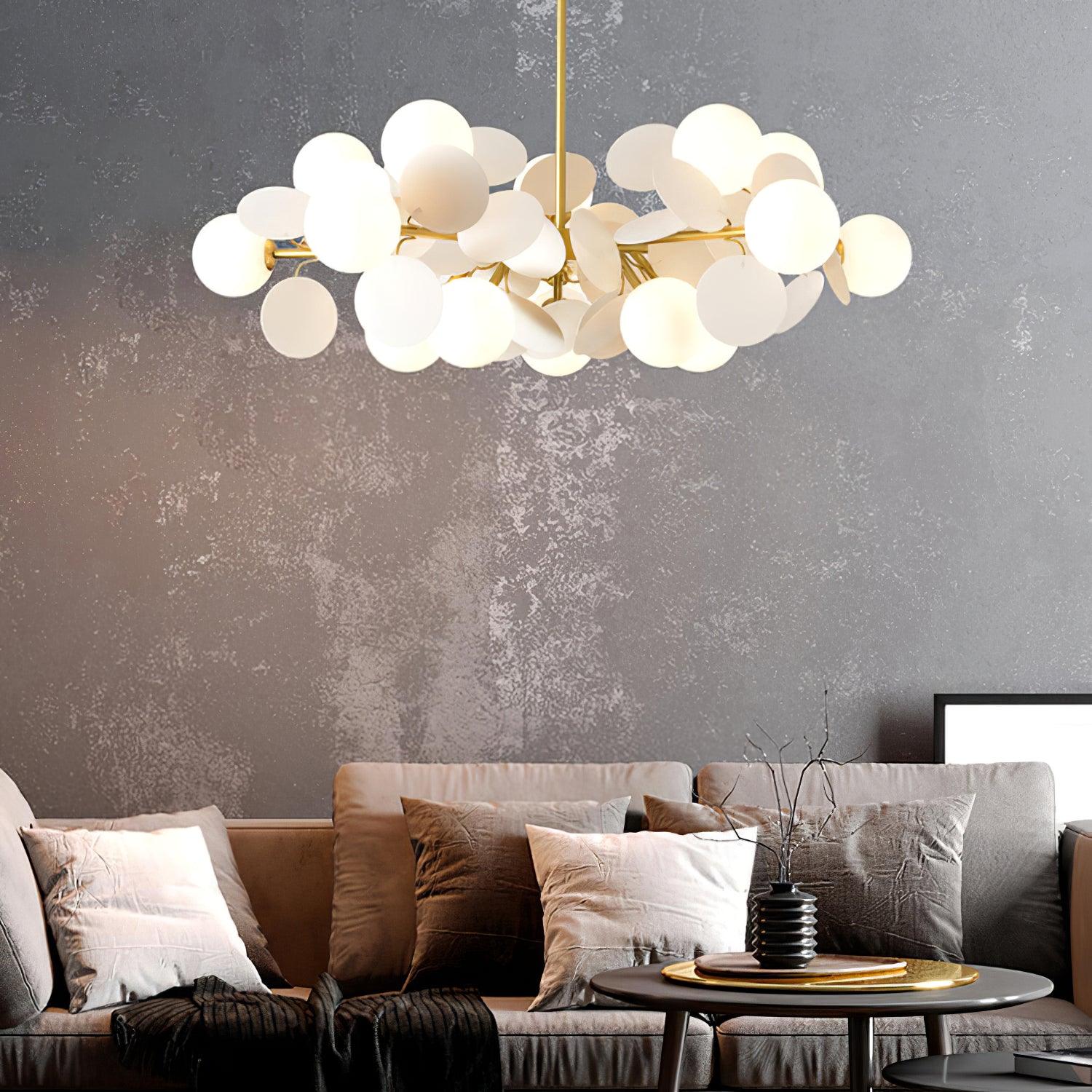 Off White Tree Chandelier - Letslighting