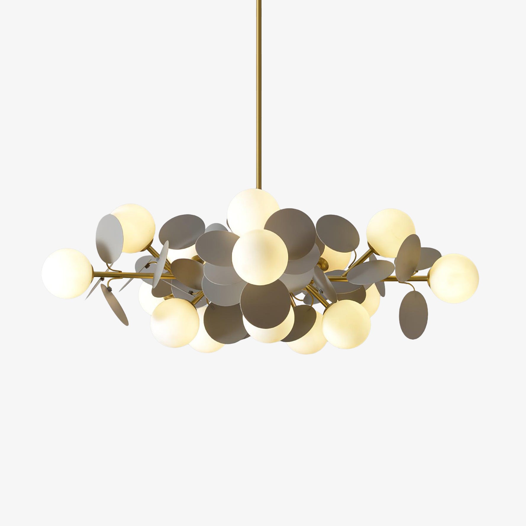 Off White Tree Chandelier - Letslighting