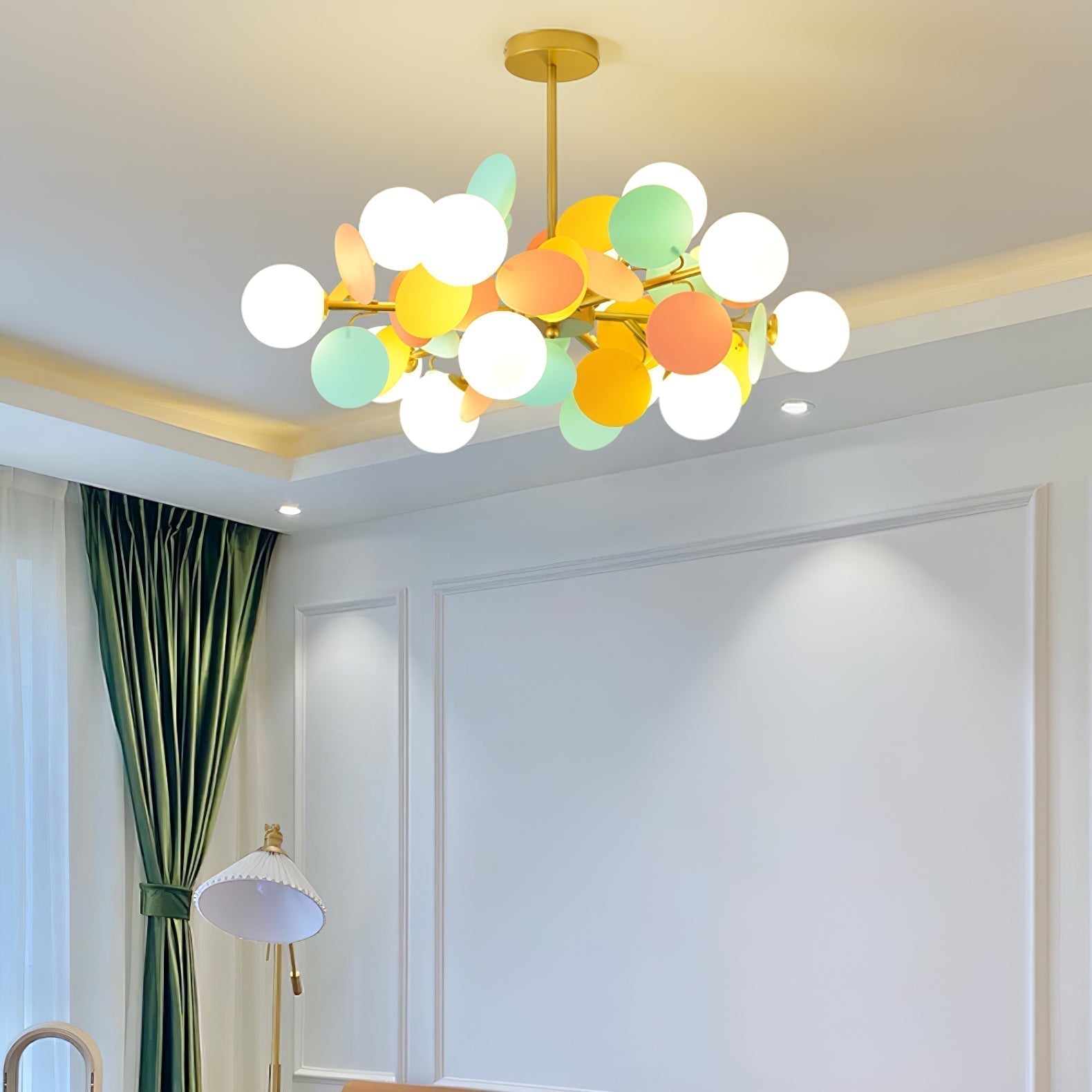 Off White Tree Chandelier - Letslighting