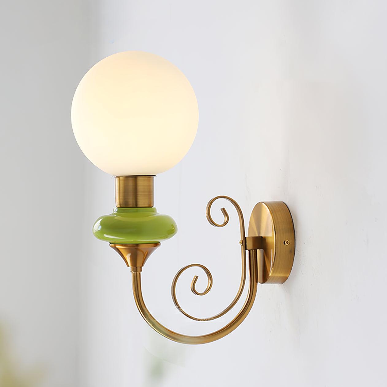 Velin Brass Wall Lamp - Letslighting