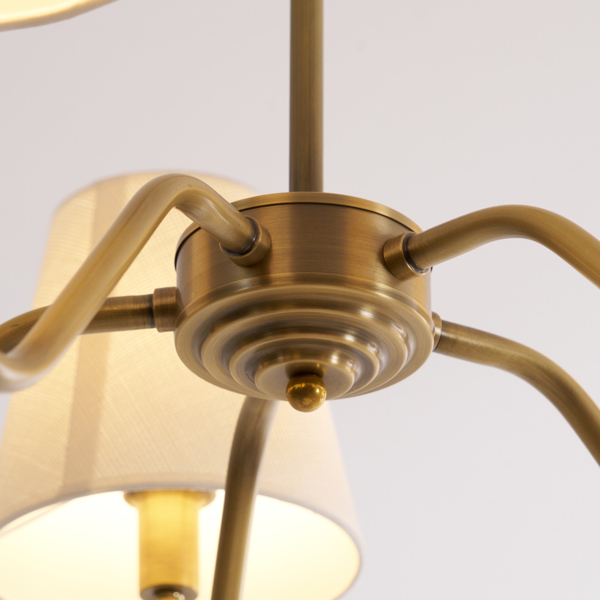 Opaluxe Brass Chandelier - Letslighting