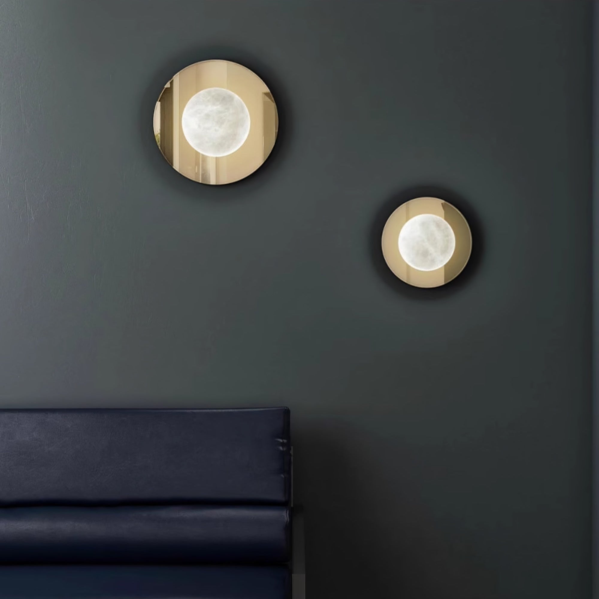 Lyra Modern Alabaster Wall Light - Letslighting