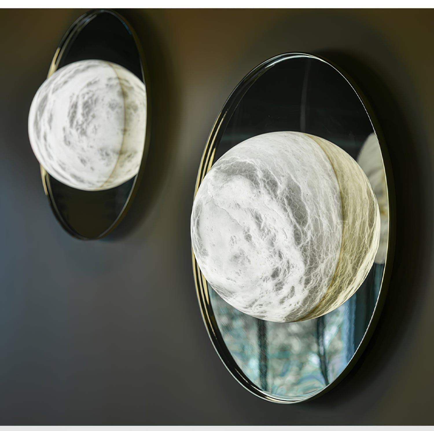 Lyra Modern Alabaster Wall Light - Letslighting