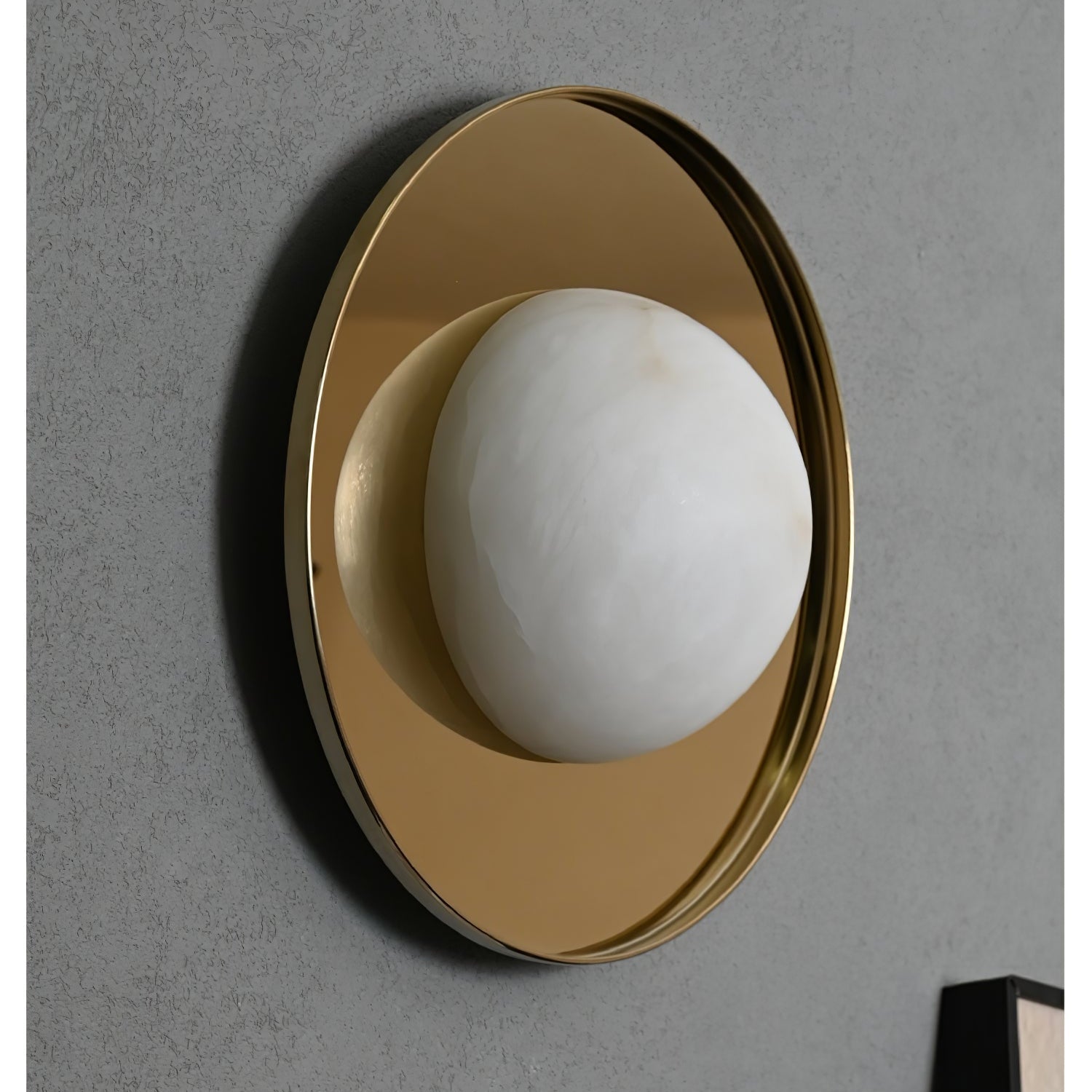 Lyra Modern Alabaster Wall Light - Letslighting
