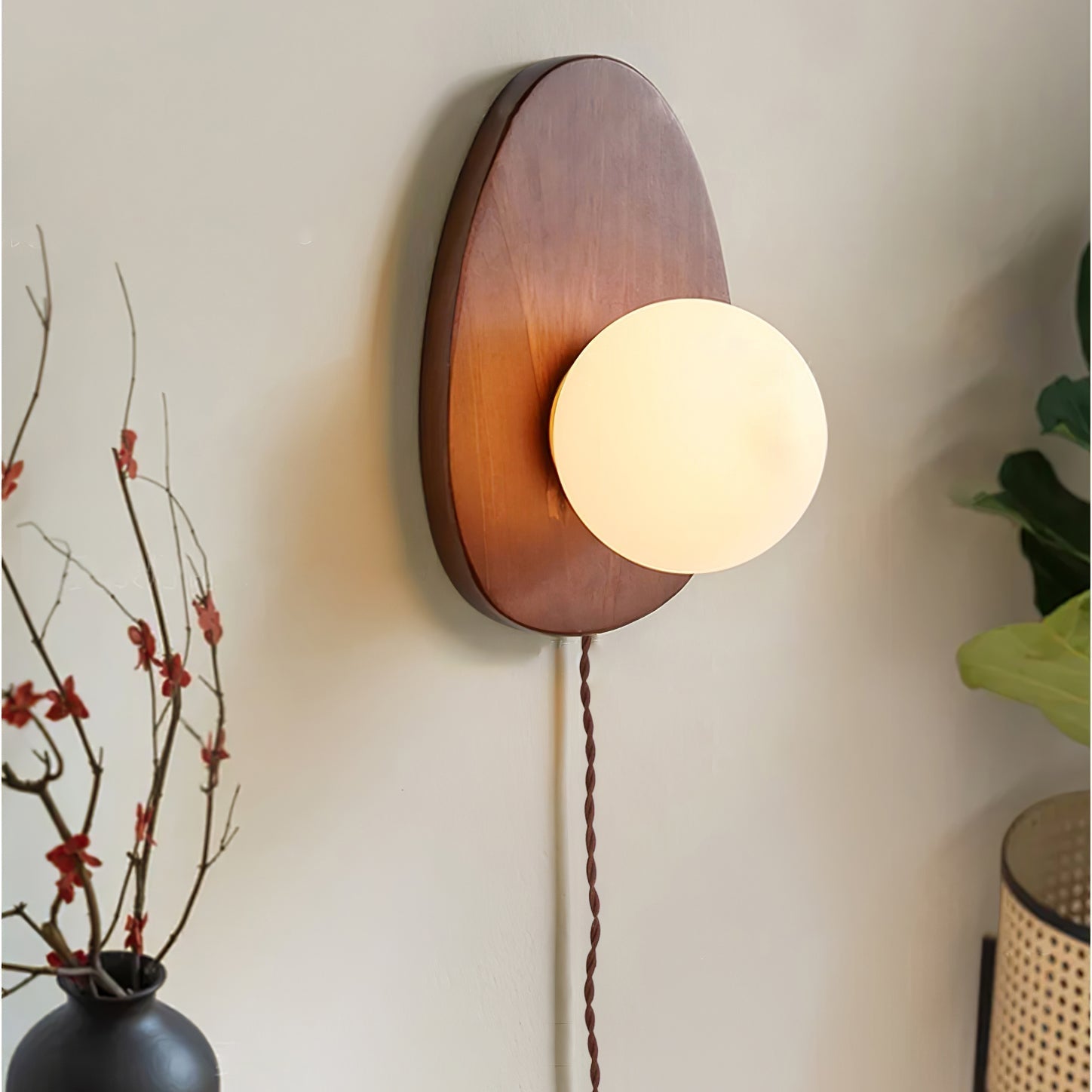 Muto Lámpara de Pared Pebble Glow