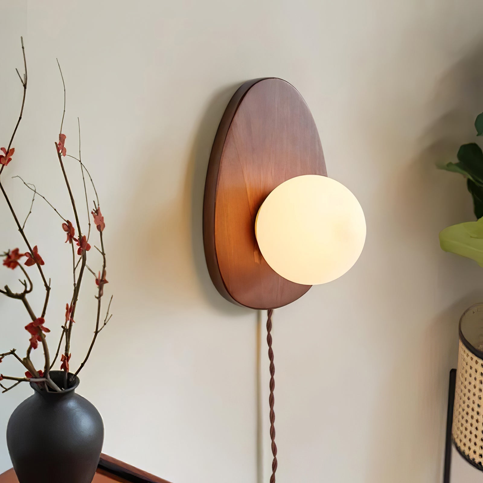 Muto Lámpara de Pared Pebble Glow