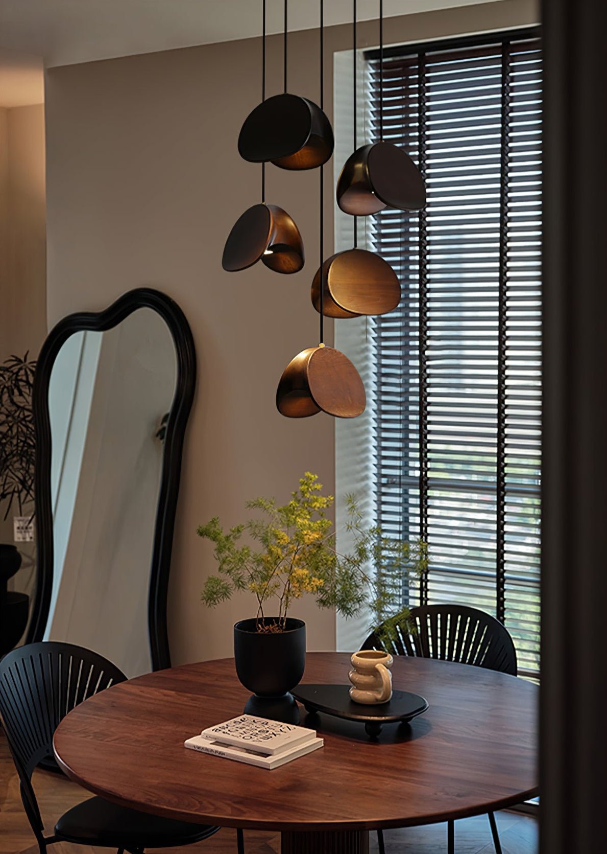 Tavro Minimalist Wood Pendant Light - Letslighting