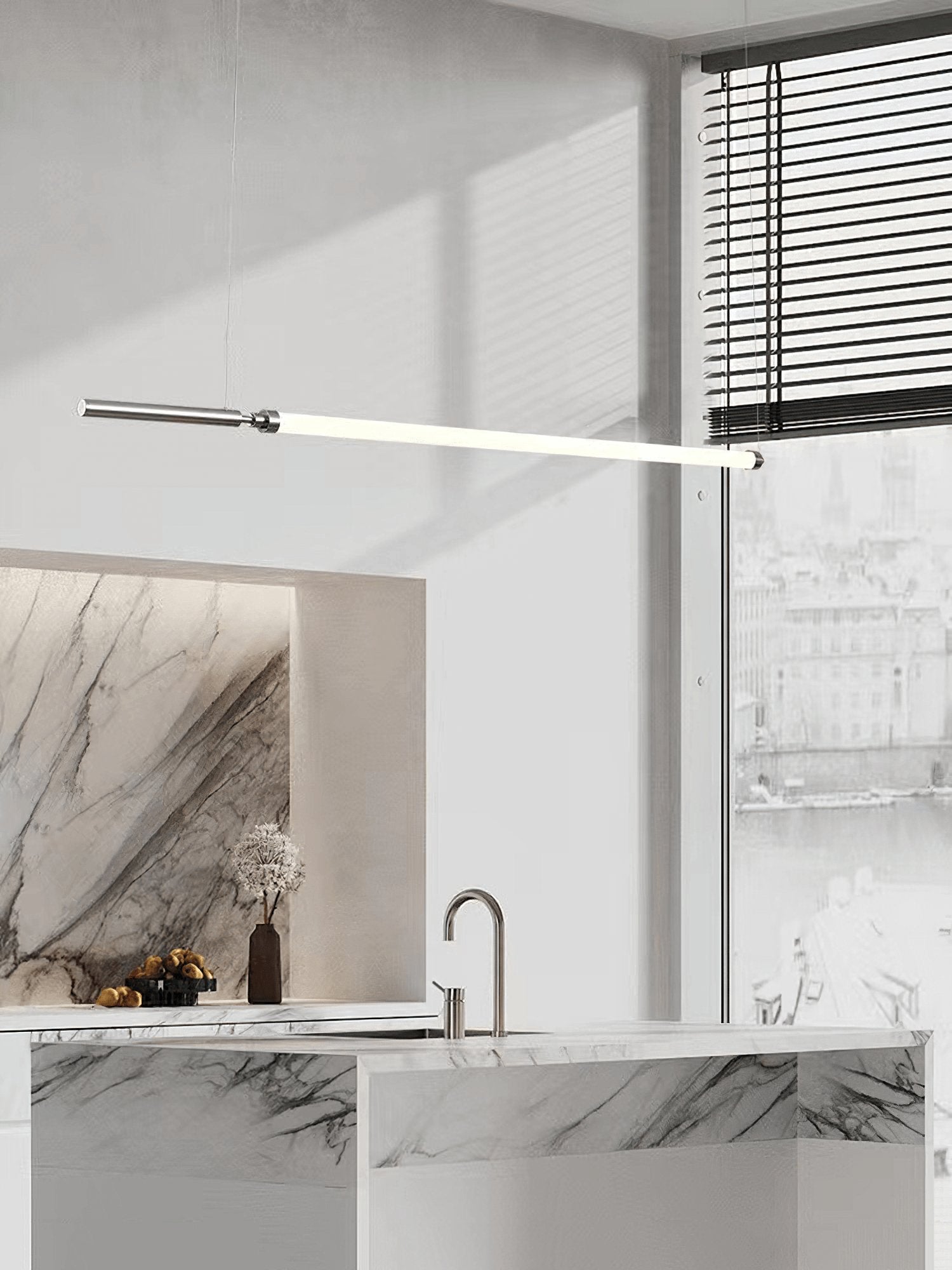 Organic Glass Pendant Light - Letslighting