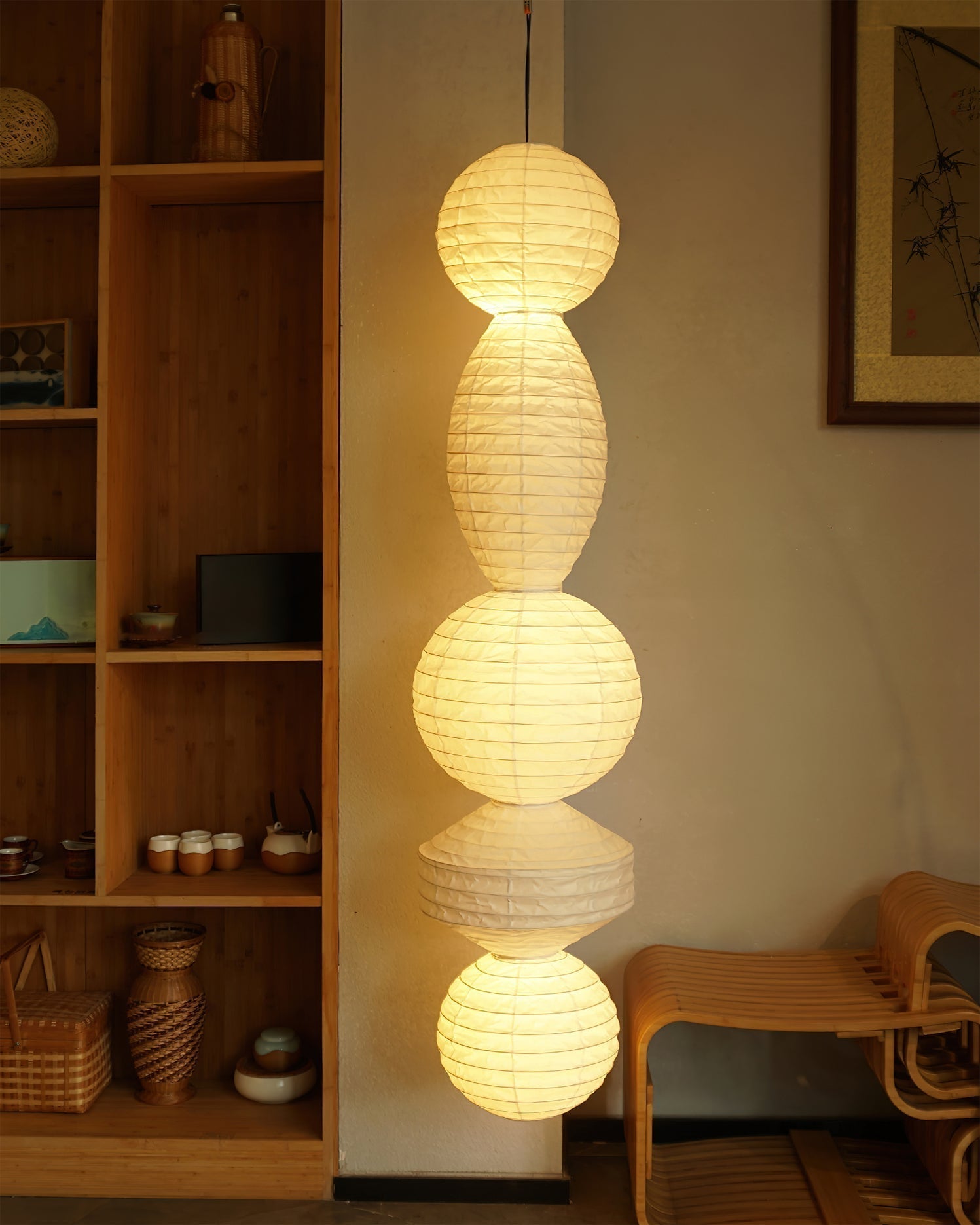 Ori Lantern Series Pendant Lamp - Letslighting
