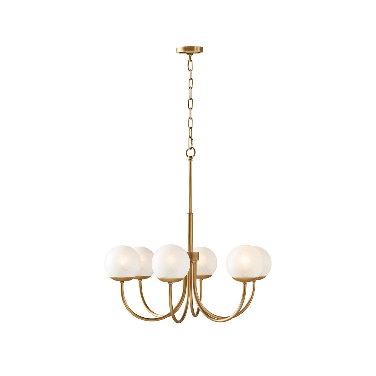 Sysoraris Premium Nordic Art Brass Glass Chandelier - Lamp Copper
