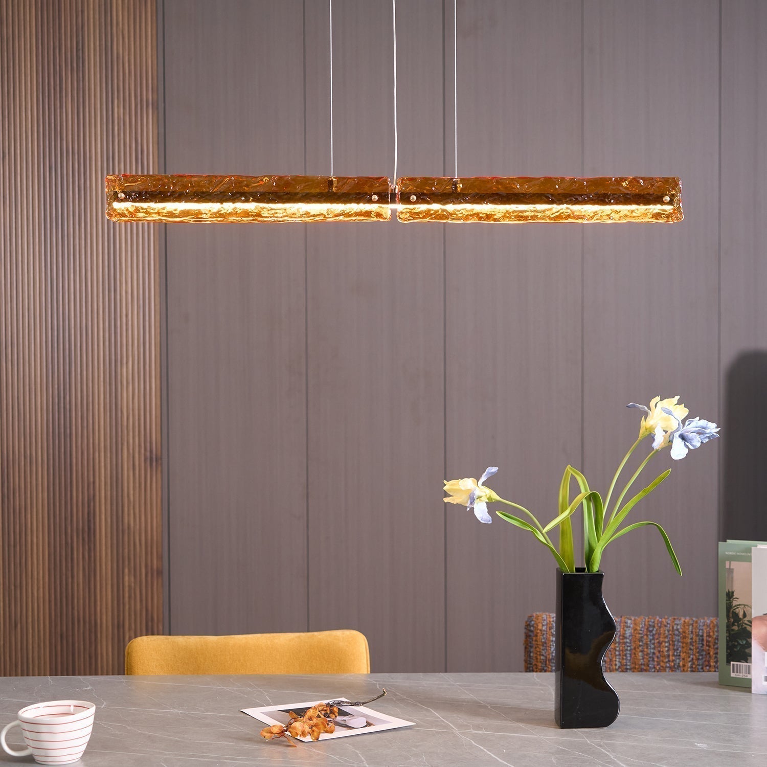 Oriona Linear Island Pendant Lamp - Letslighting