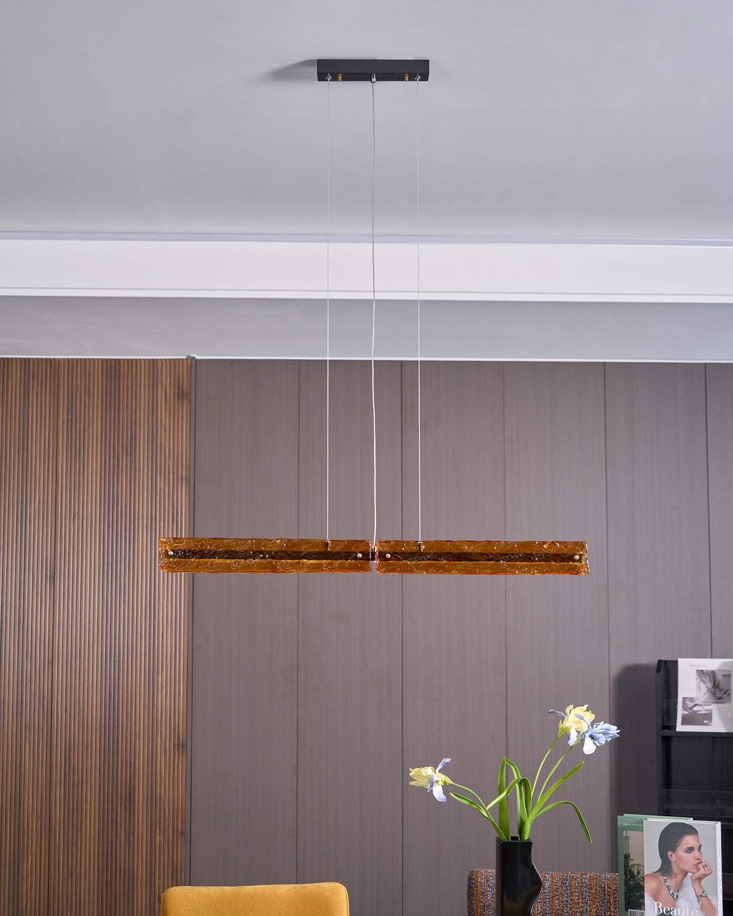 Oriona Linear Island Pendant Lamp - Letslighting