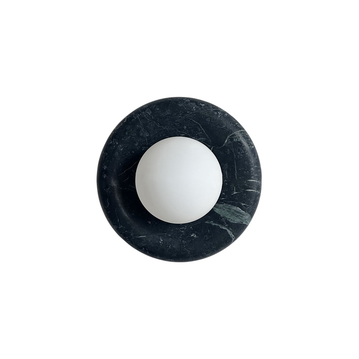 Cusorion Modern Minimalist Dark Green Marble Sconce Wall Lamp - Lamp Copper