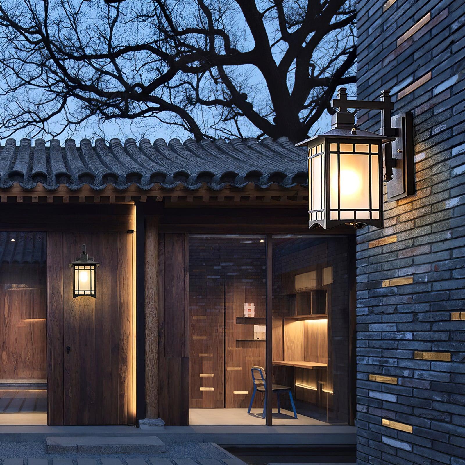 Orm House Outdoor Wall Light - Letslighting