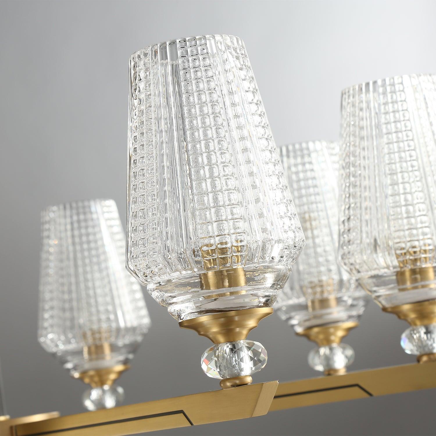 Orrefors Brass Chandelier - Letslighting