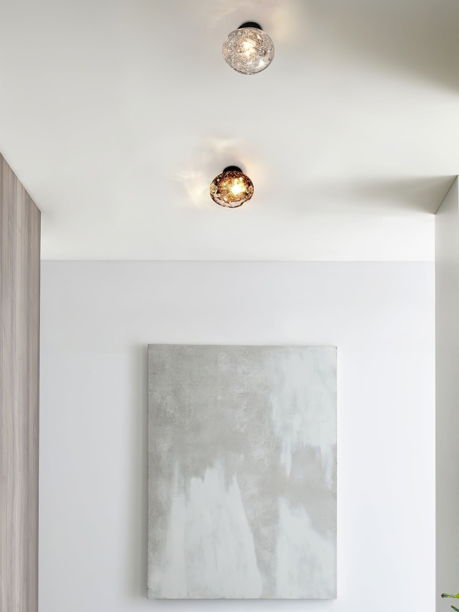 Orrin Molten Glass Wall Light - Letslighting
