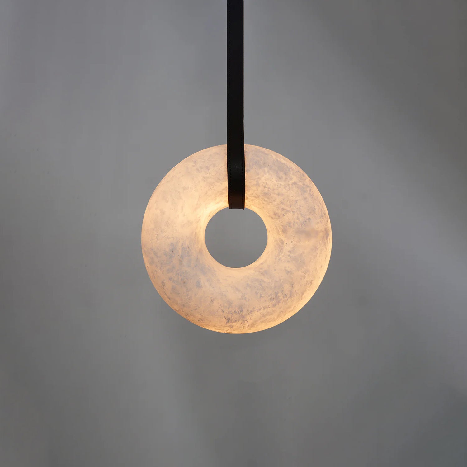 Aurtala Premium Nordic Art Alabaster Pendant Lamp - Lamp Copper