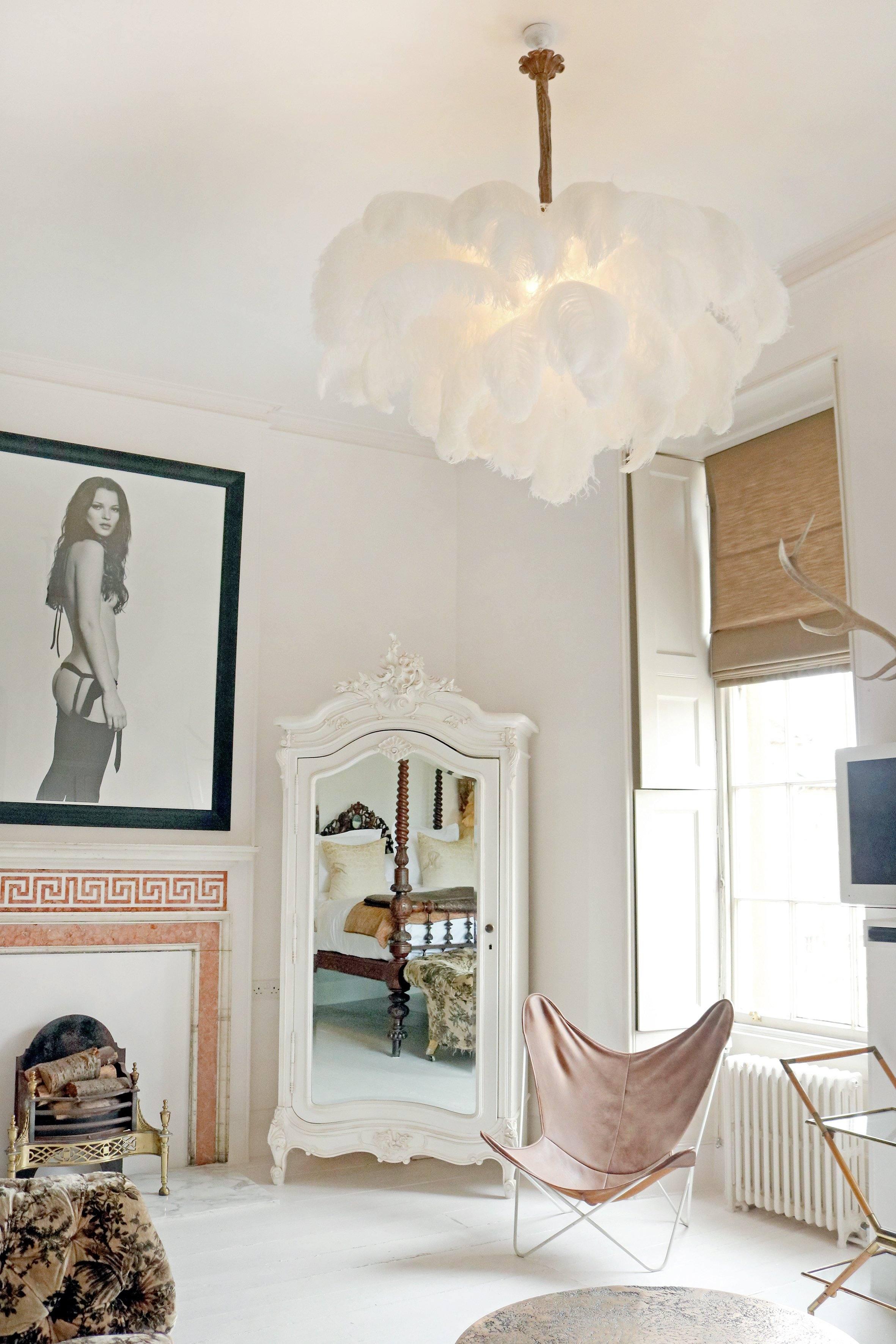 Ostrich Feather Chandelier - Letslighting