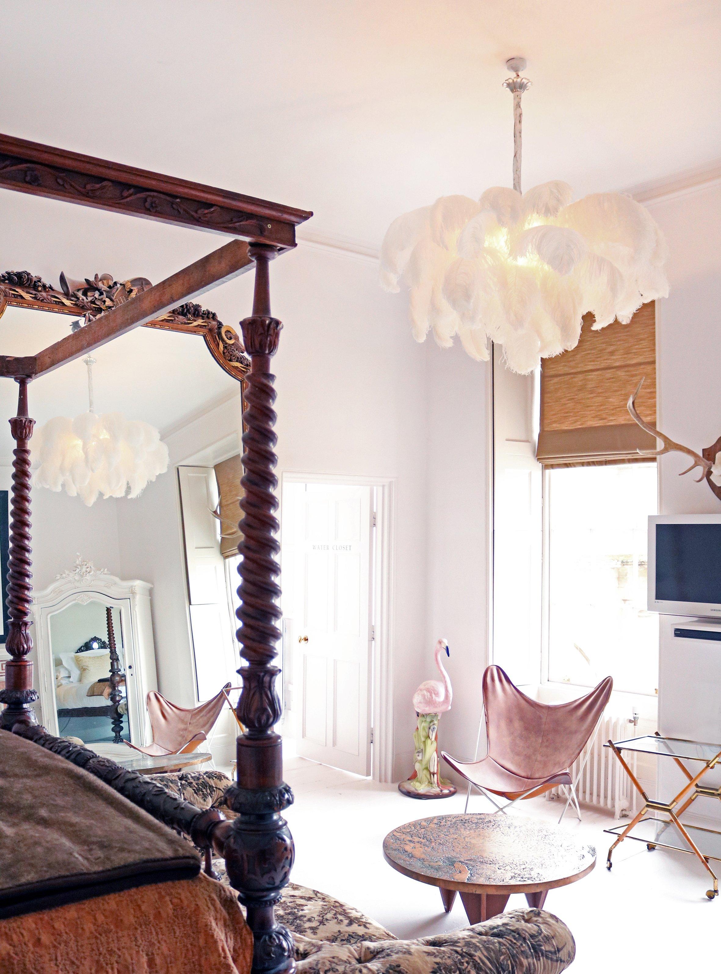 Ostrich Feather Chandelier - Letslighting