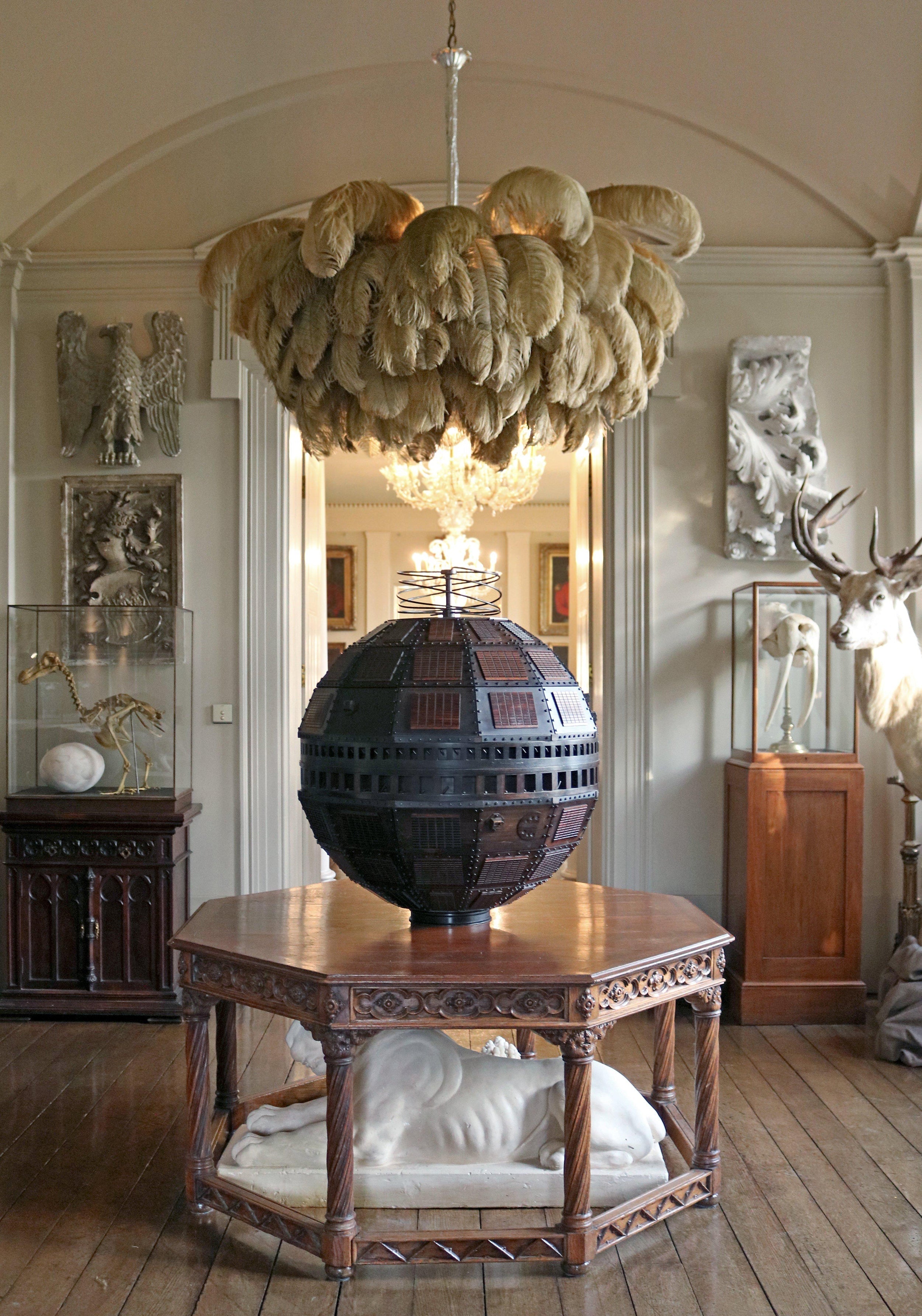 Ostrich Feather Chandelier - Letslighting