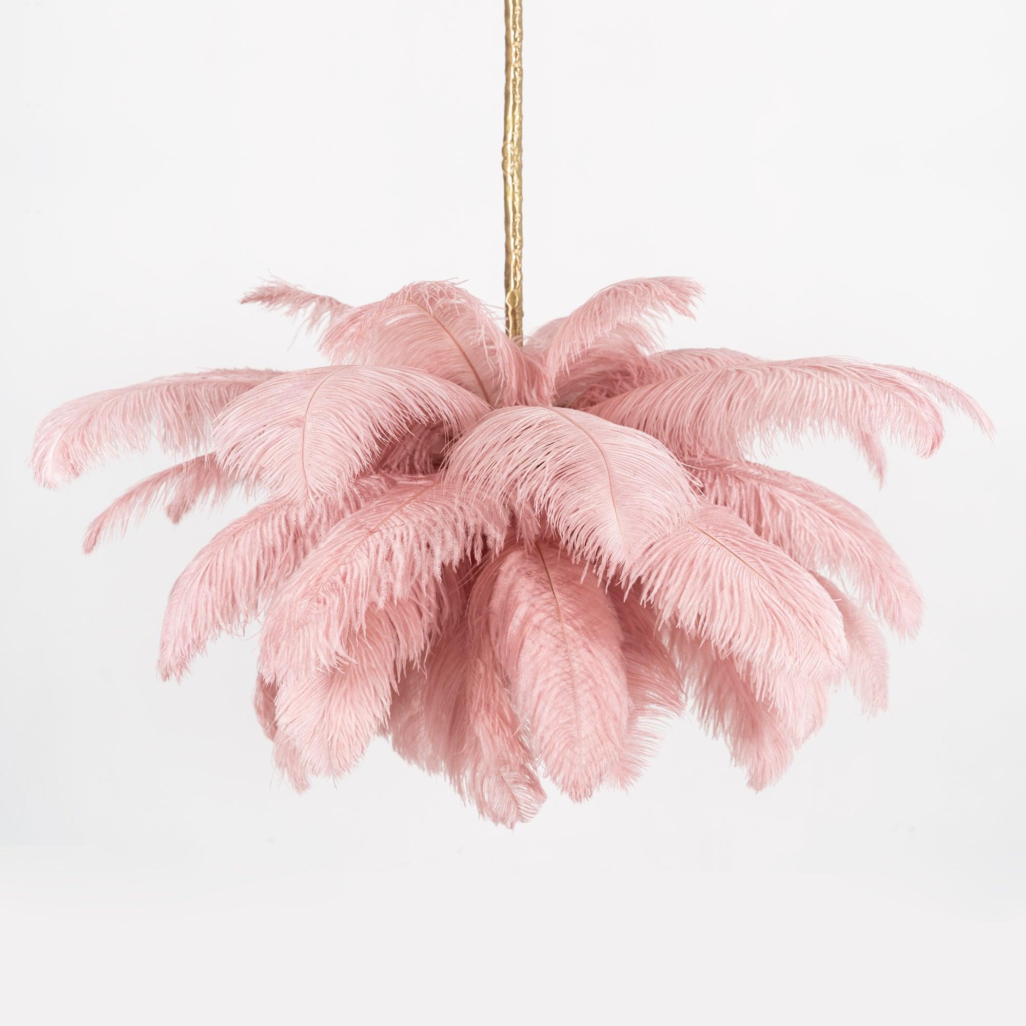 Ostrich Feather Chandelier - Letslighting