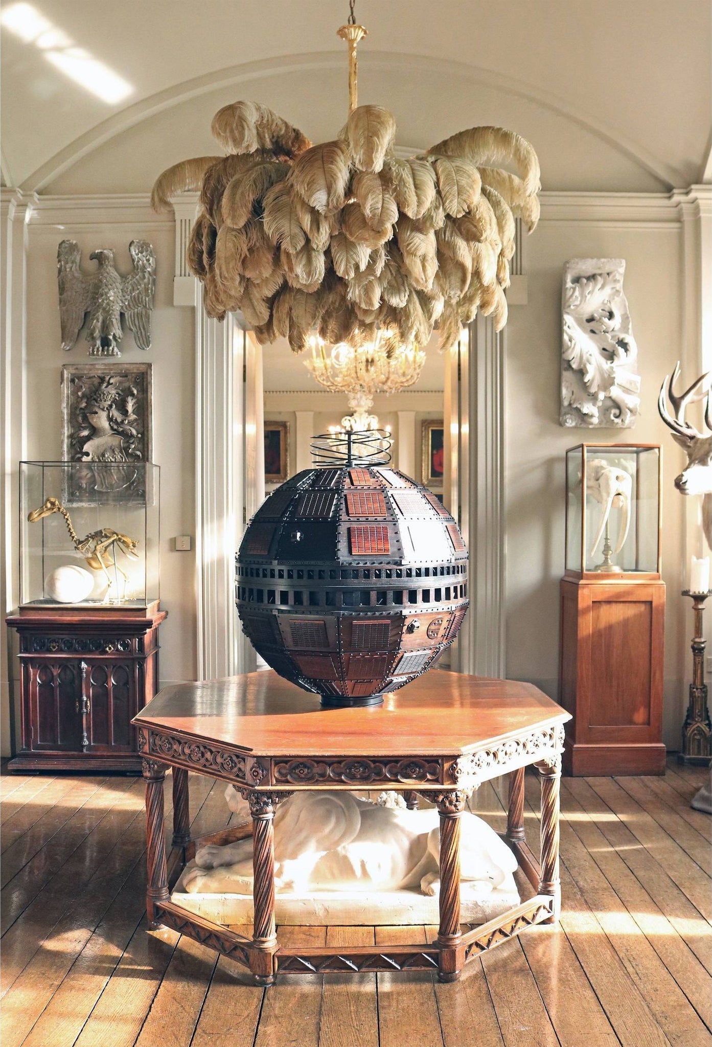Ostrich Feather Chandelier - Letslighting