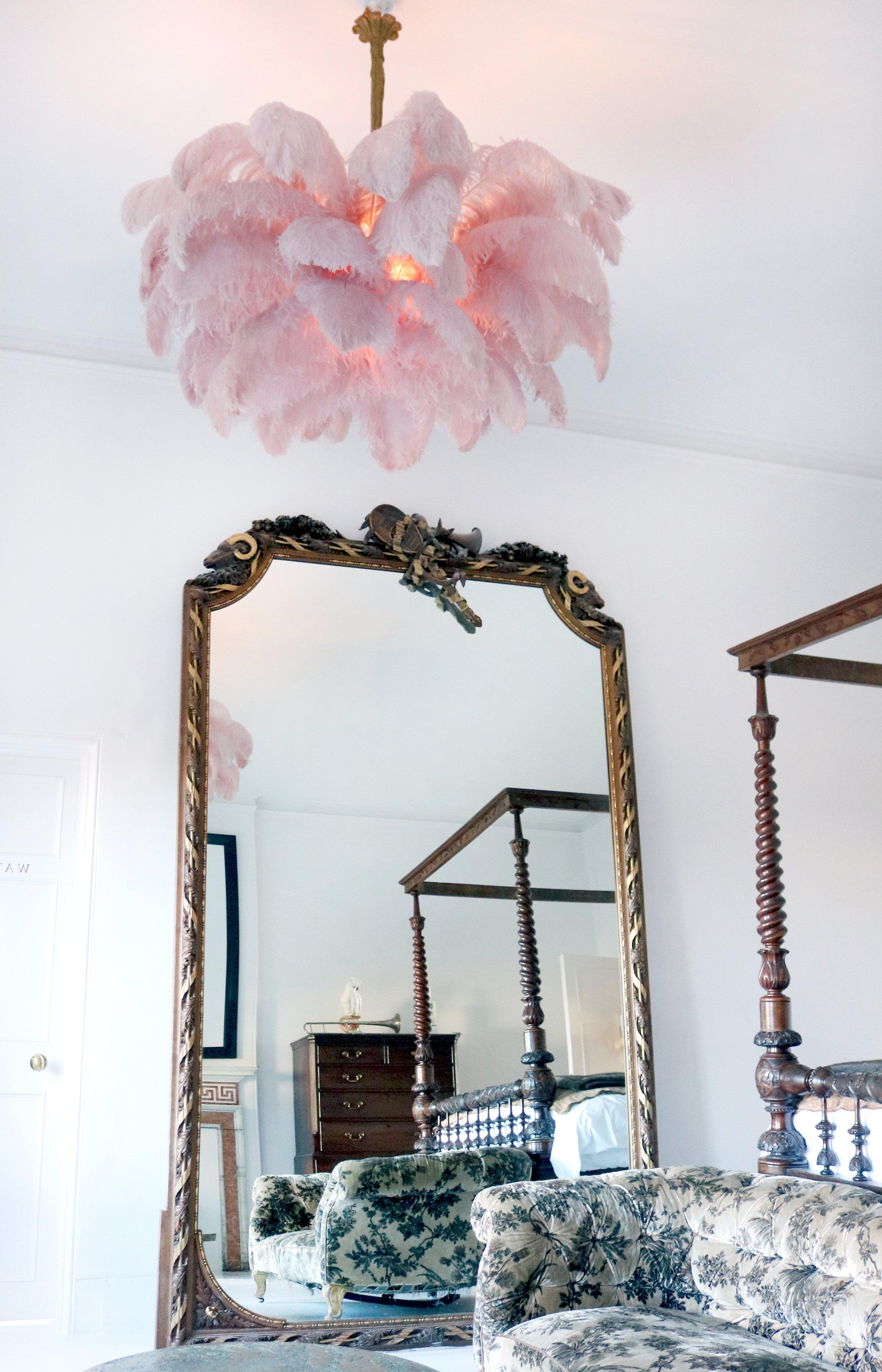 Ostrich Feather Chandelier - Letslighting