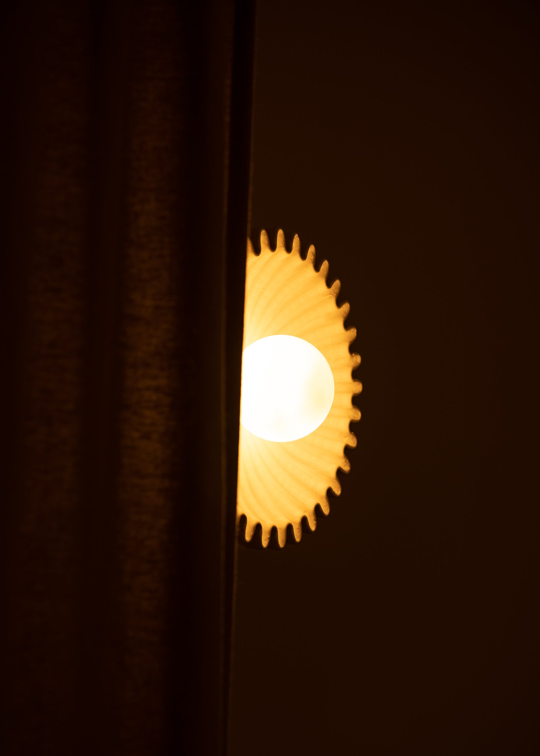 Ivvinen Premium Elegance Marble Glass Wall Lamp - Lamp Copper