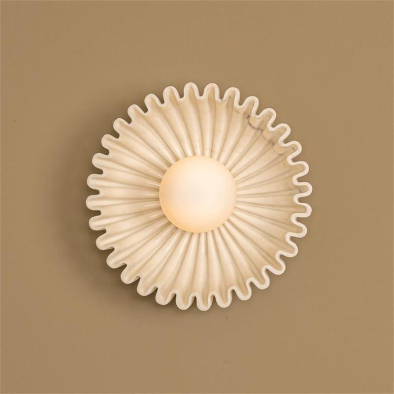 Ivvinen Premium Elegance Marble Glass Wall Lamp - Lamp Copper