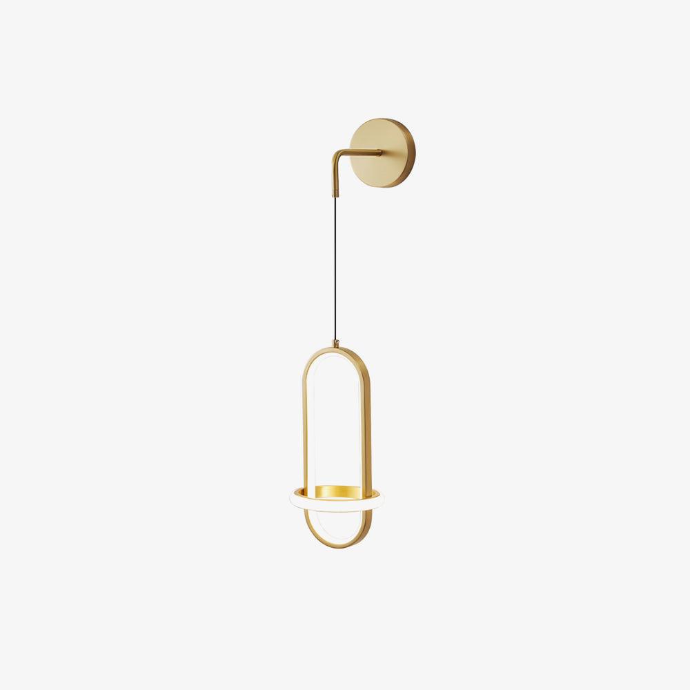 Oval Brass Wall Light - Letslighting